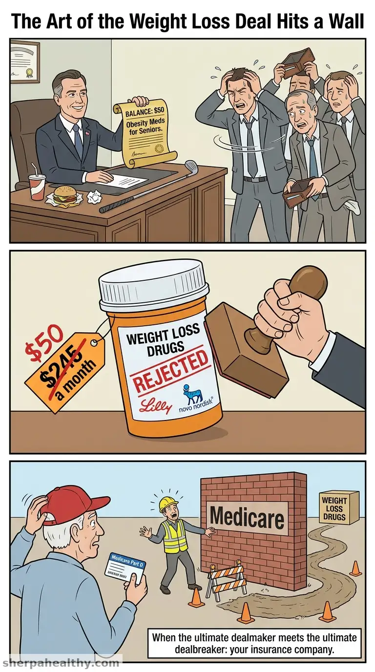 STAT+: Insurers refuse to join Medicare pilot offering weight loss drugs to seniors at steep discount