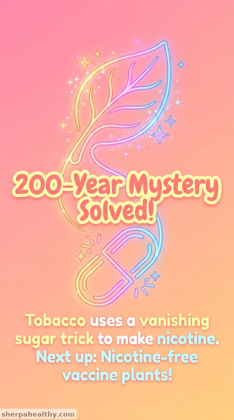 Mysterious Origins of The Nicotine Molecule Are Finally Revealed