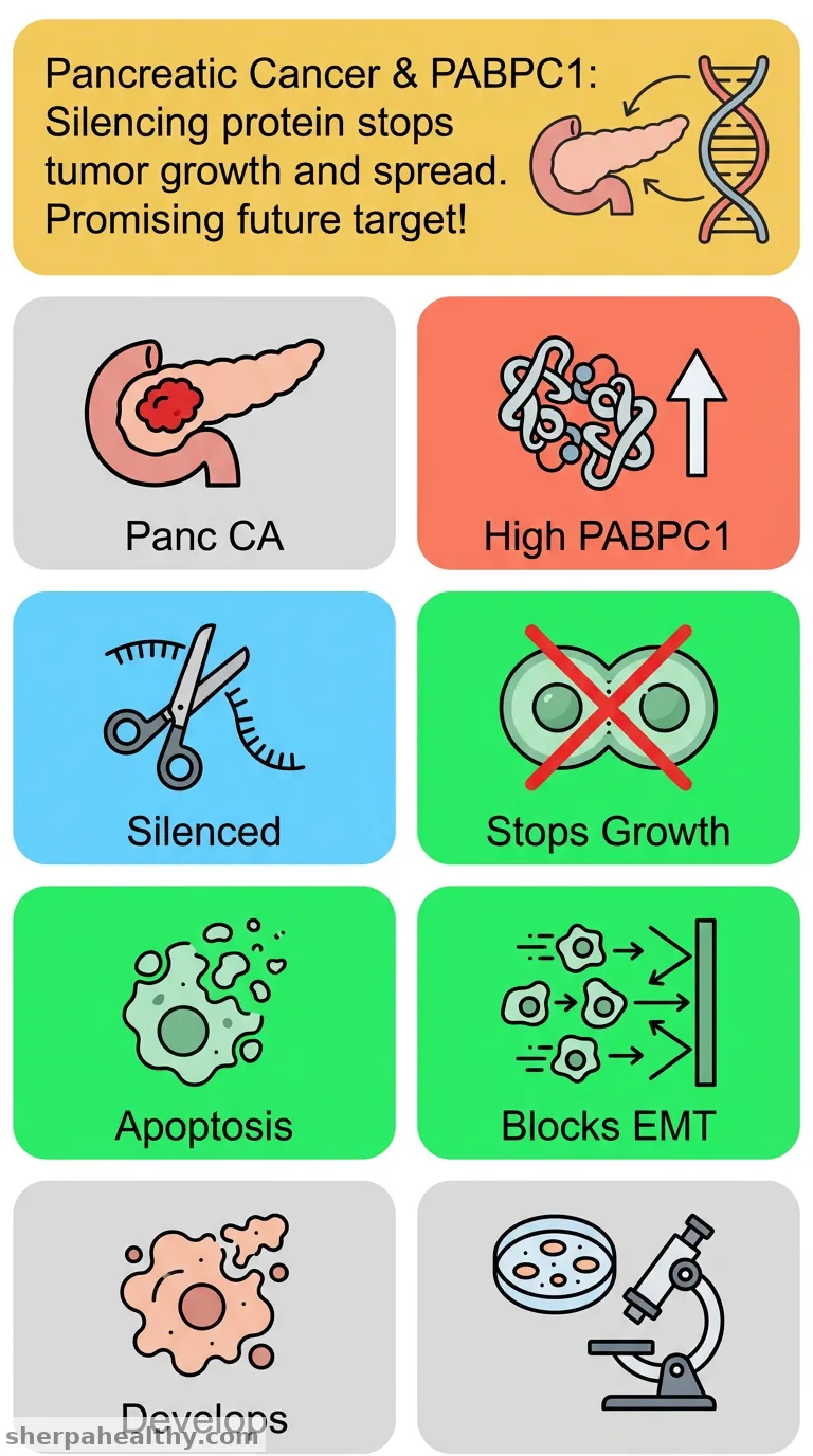 PABPC1 silencing inhibits pancreatic cancer cell proliferation and EMT, and induces apoptosis via PI3K/AKT pathway.