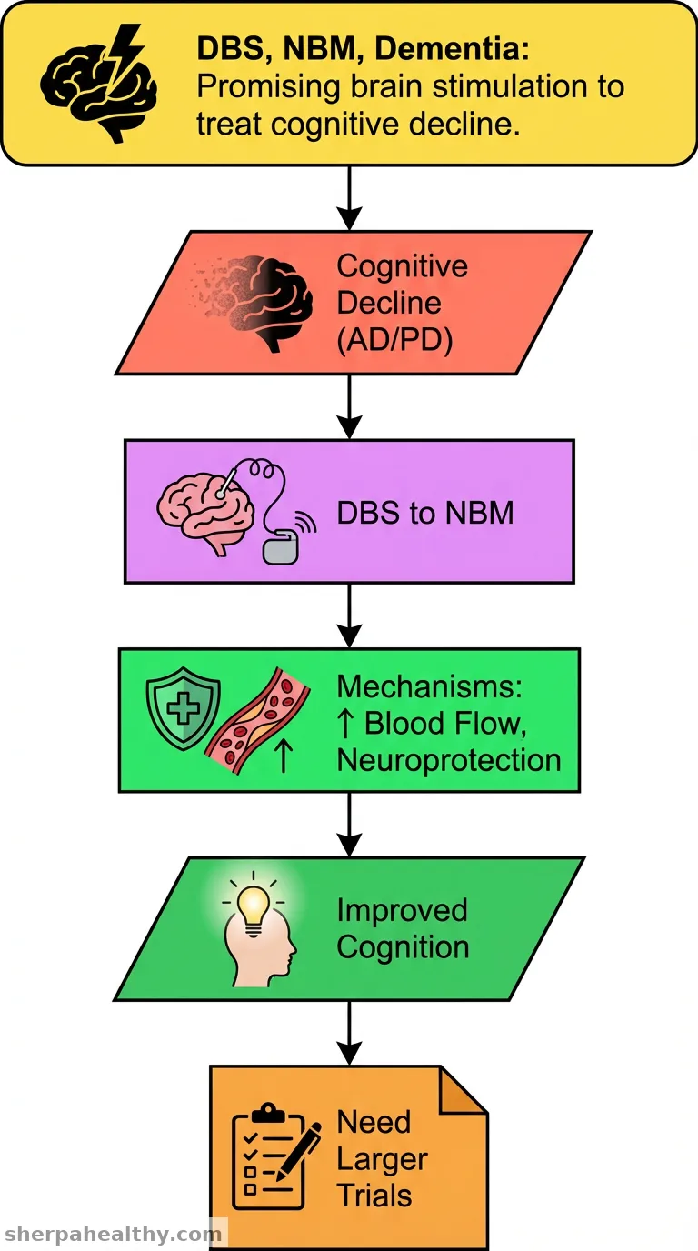 Deep brain stimulation of the nucleus basalis of Meynert in neurodegenerative diseases with cognitive impairment: an update on evidence and mechanisms.