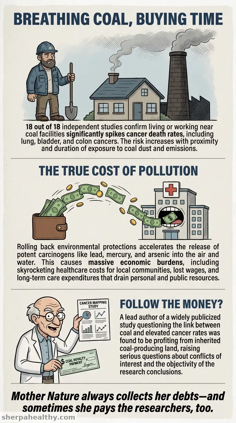 Worse Cancer Mortality Seen in Association With Exposure to Coal Operations