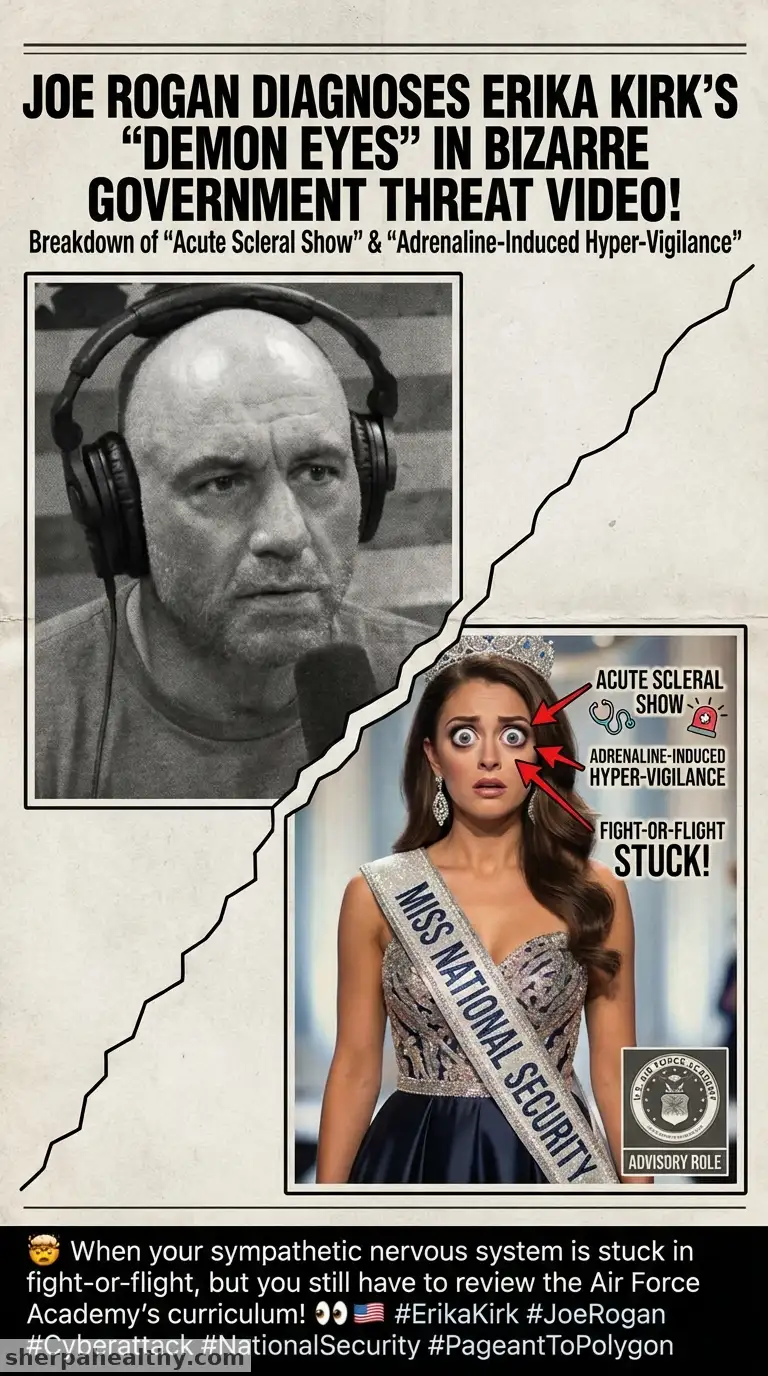 Joe Rogan Mocks Erika Kirk's 'Crazy Eyes' as He Slams 'Very Weird' CIA Video