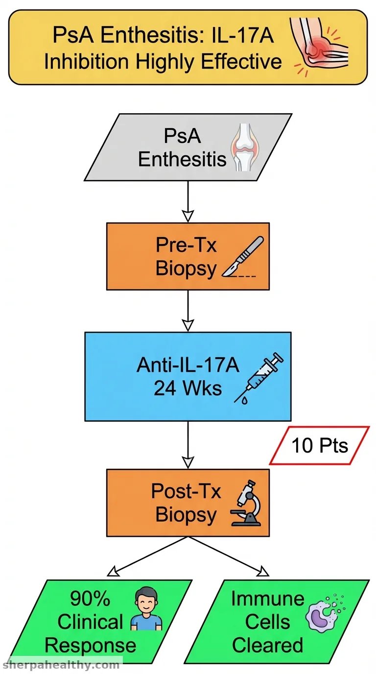 Entheseal tissue signature in response to IL-17A inhibition in psoriatic arthritis: results from the EBIO entheseal biopsy study.