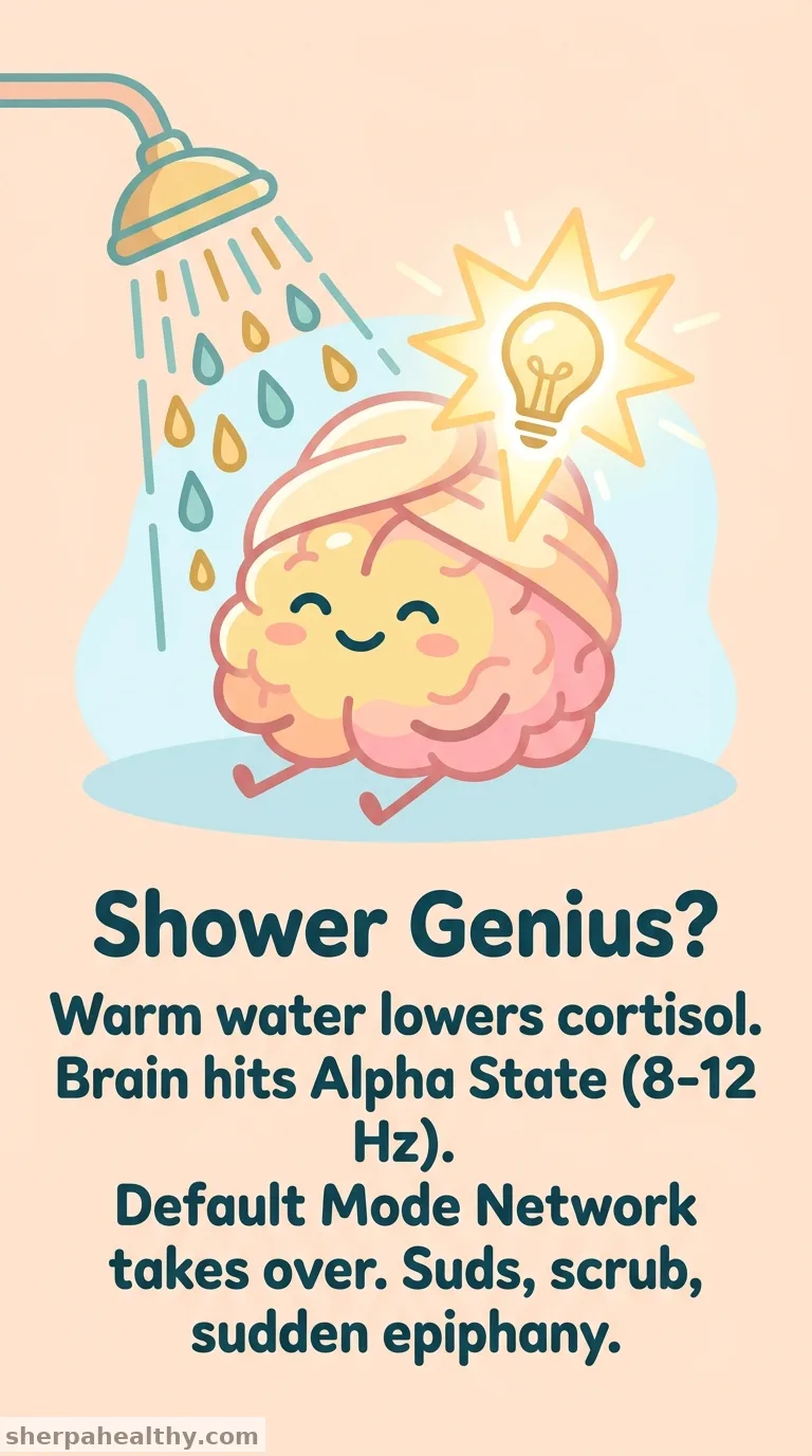 Why Do You Get Your Best Ideas in the Shower?