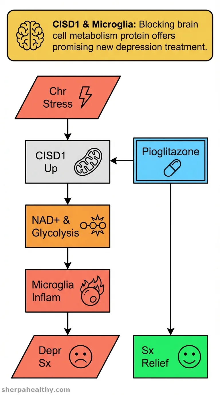 Mitochondrial CISD1 Modulates Microglial Metabolic Reprogramming to Drive Stress Susceptibility in Mice.