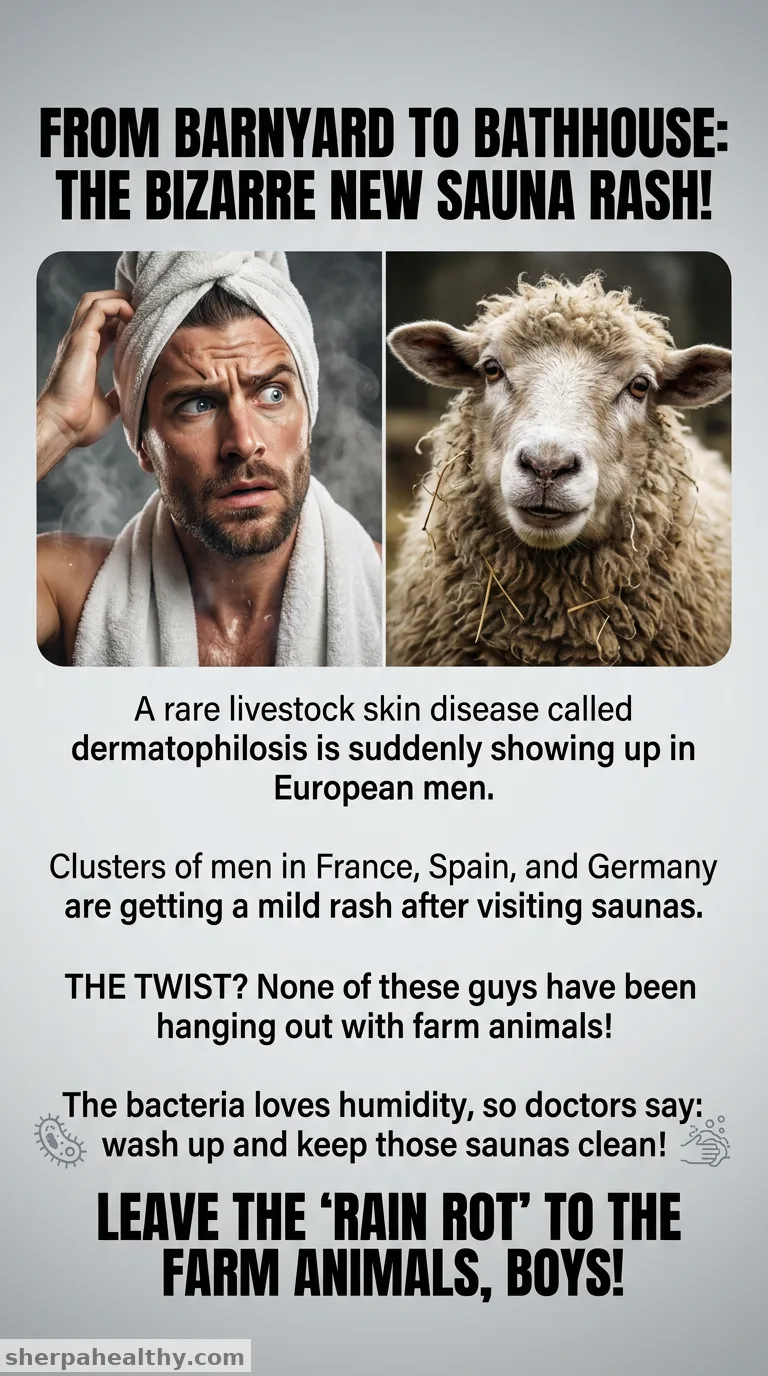 Animal skin disease confirmed in clusters of European men who have sex with men