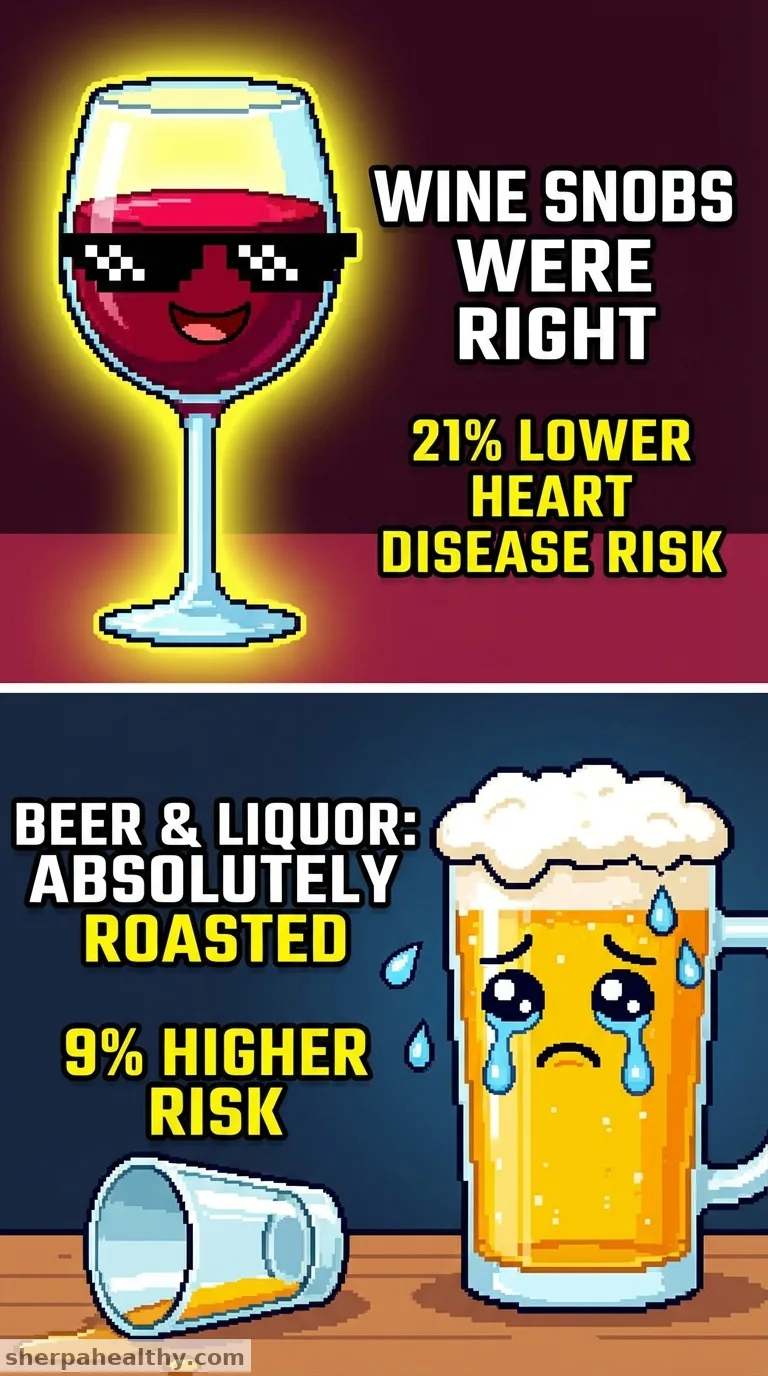 The perfect amount of wine to drink to lower your risk of dying from heart disease by 21%