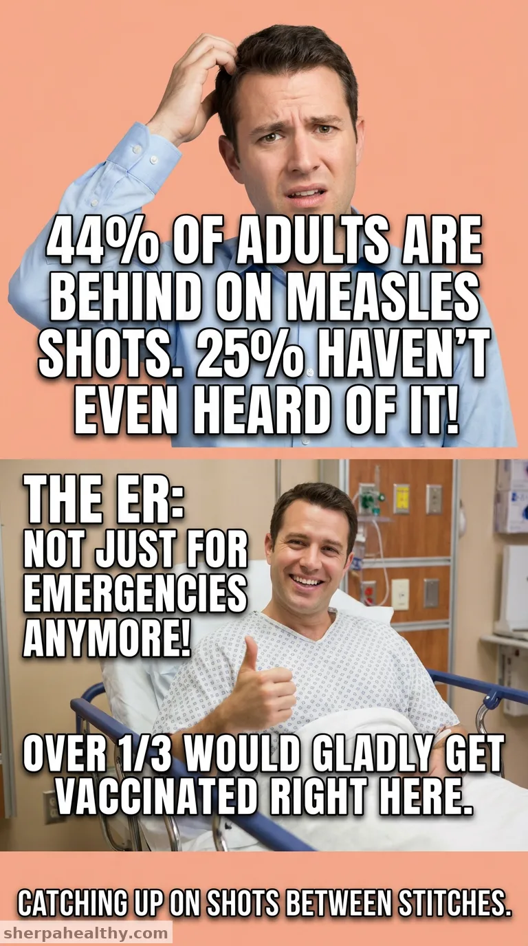 More Than 4 in 10 Adults Not Up to Date on Measles Vaccine