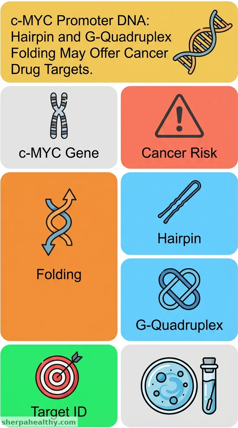 Conformational Propensities of a DNA Hairpin with a Stem Sequence from the c-MYC Promoter.