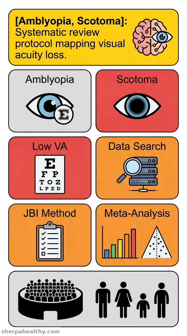Association between suppression scotoma and visual acuity in clinical subgroups of amblyopia: a systematic review protocol.