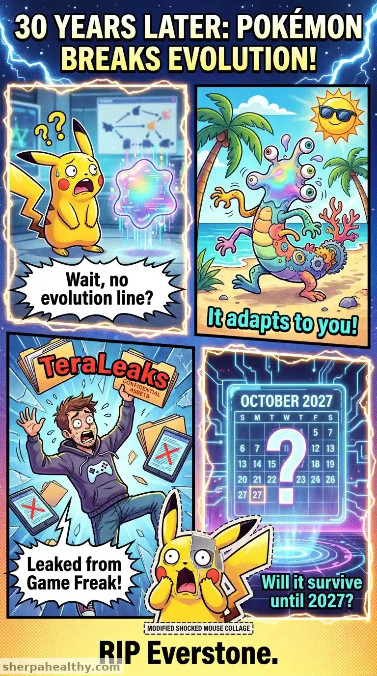 Pokémon Winds and Waves Leak Reveals Pokémon That Evolves Without an Evolution Line