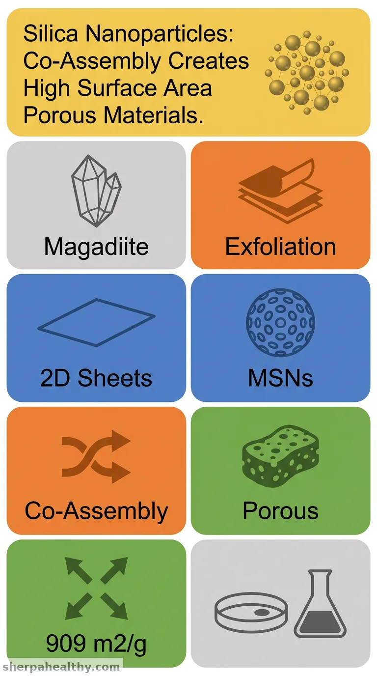 Hierarchically Porous Materials via Co-Assembly of Exfoliated Layered Silicate with Mesoporous Silica Nanoparticles.