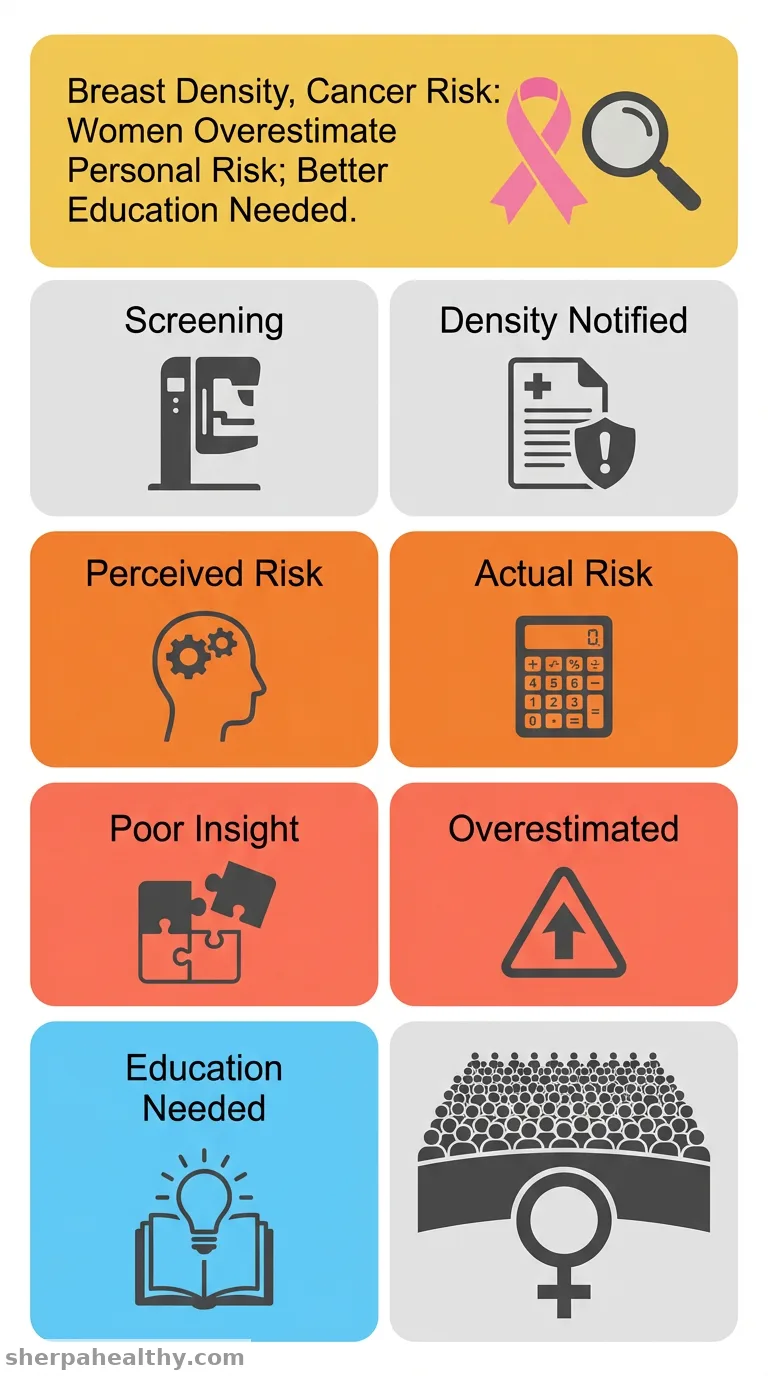 Perceptions of breast cancer risk after breast density notification in a population-based screening program.