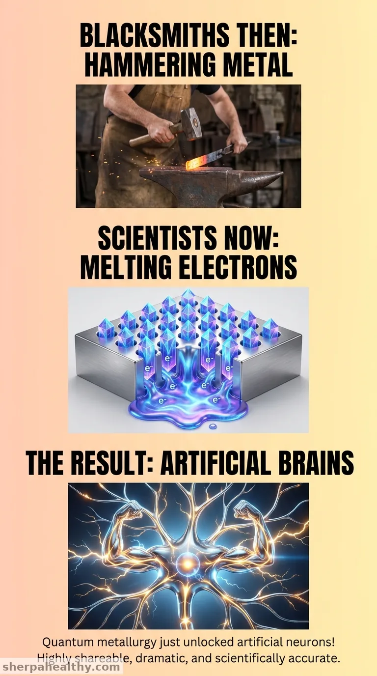"Melting" Electrons In Metals Could Open A New Frontier For Superconducting Materials And Artificial Neurons