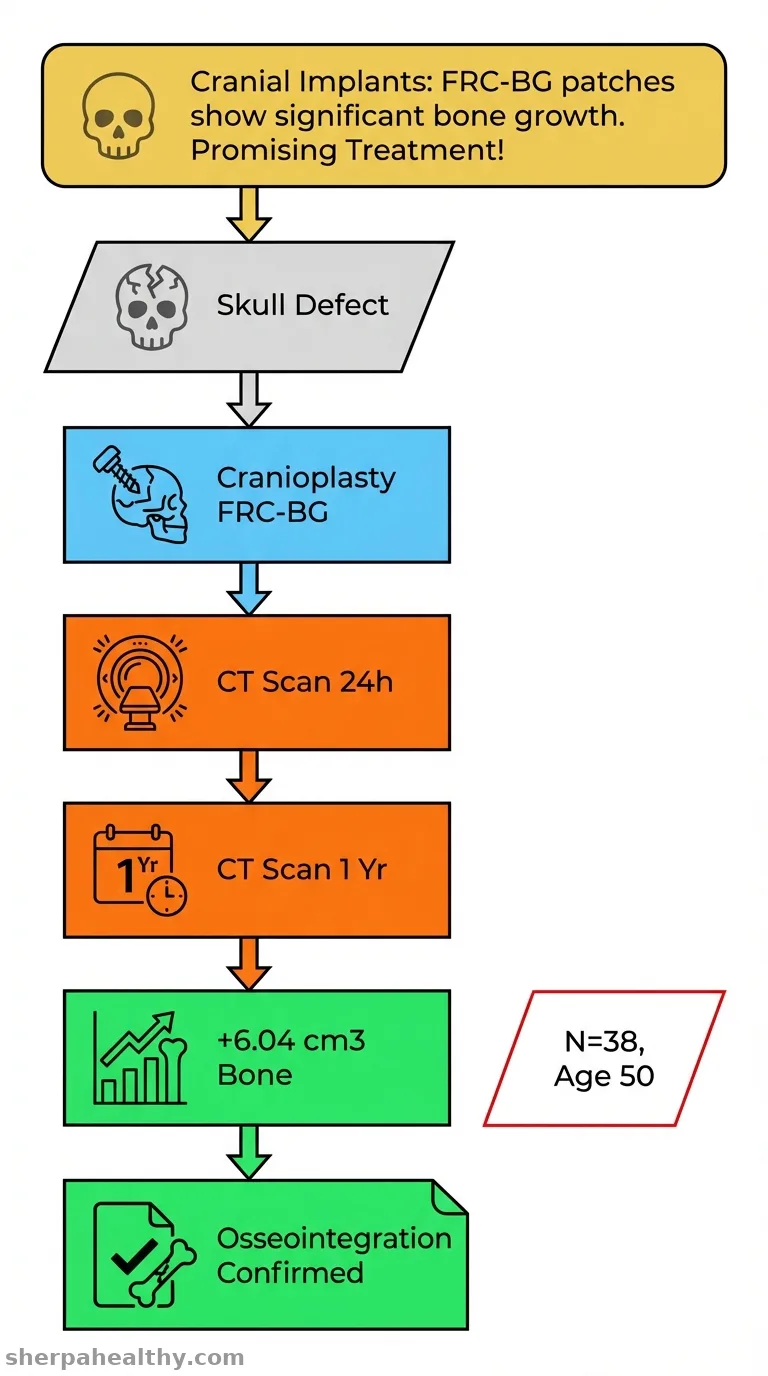Quantitative analysis of osseointegration of glass fiber-reinforced composite-bioactive glass cranial implants.