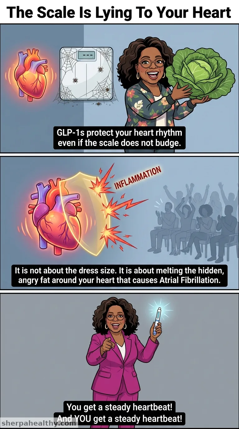 GLP-1 use cuts risk for atrial fibrillation regardless of weight loss