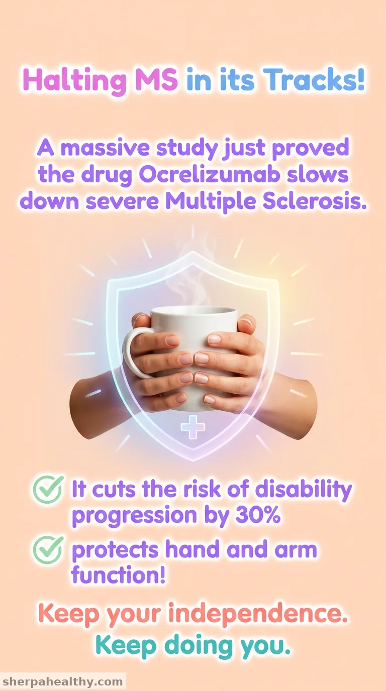 Ocrelizumab Superior for Delaying Disability Progression in Primary Progressive MS