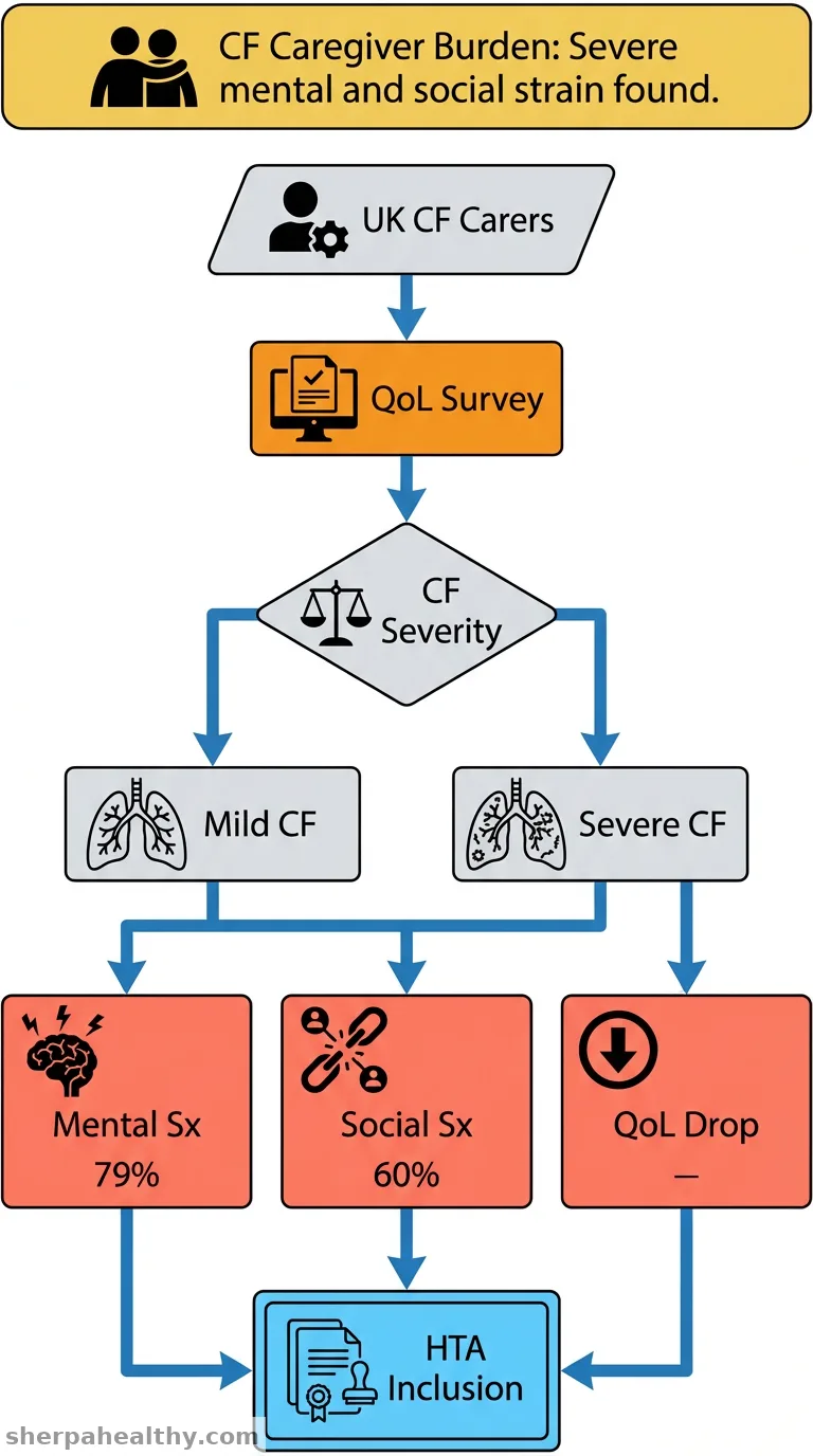 Effect of caregiver burden on the quality of life of informal caregivers of people with cystic fibrosis in the United Kingdom: a cross-sectional study.