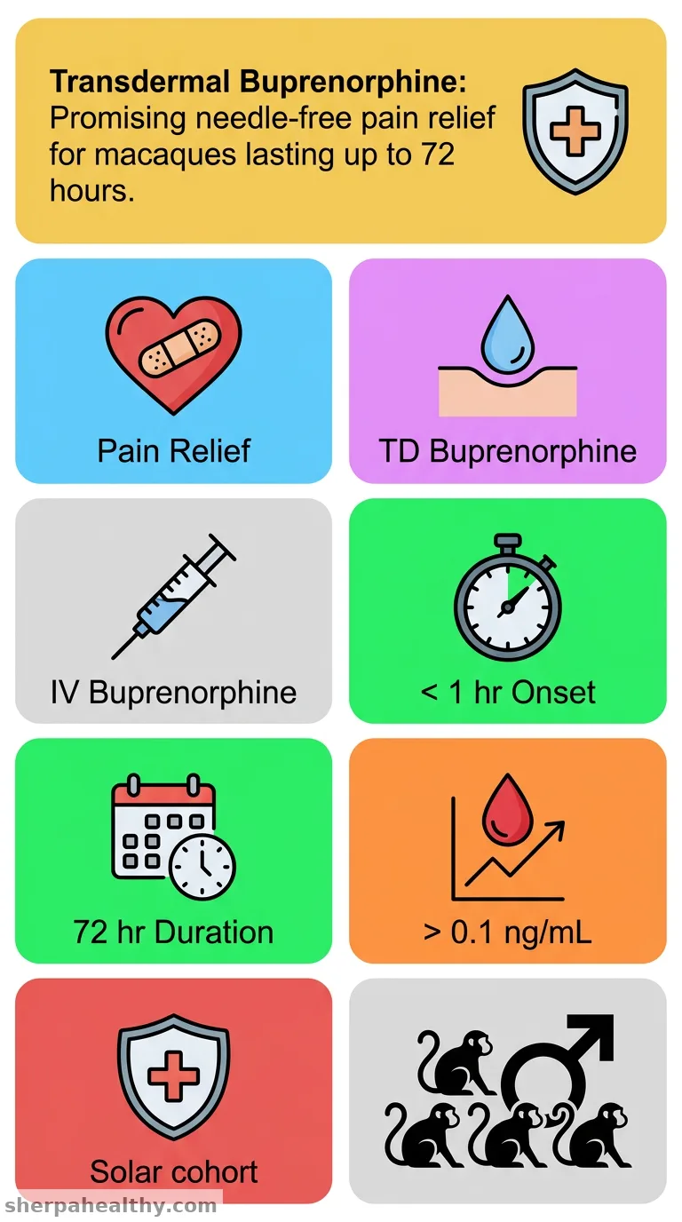 Pharmacokinetics of a Transdermal Buprenorphine Topical Solution in the Cynomolgus Macaque (Macaca fascicularis).