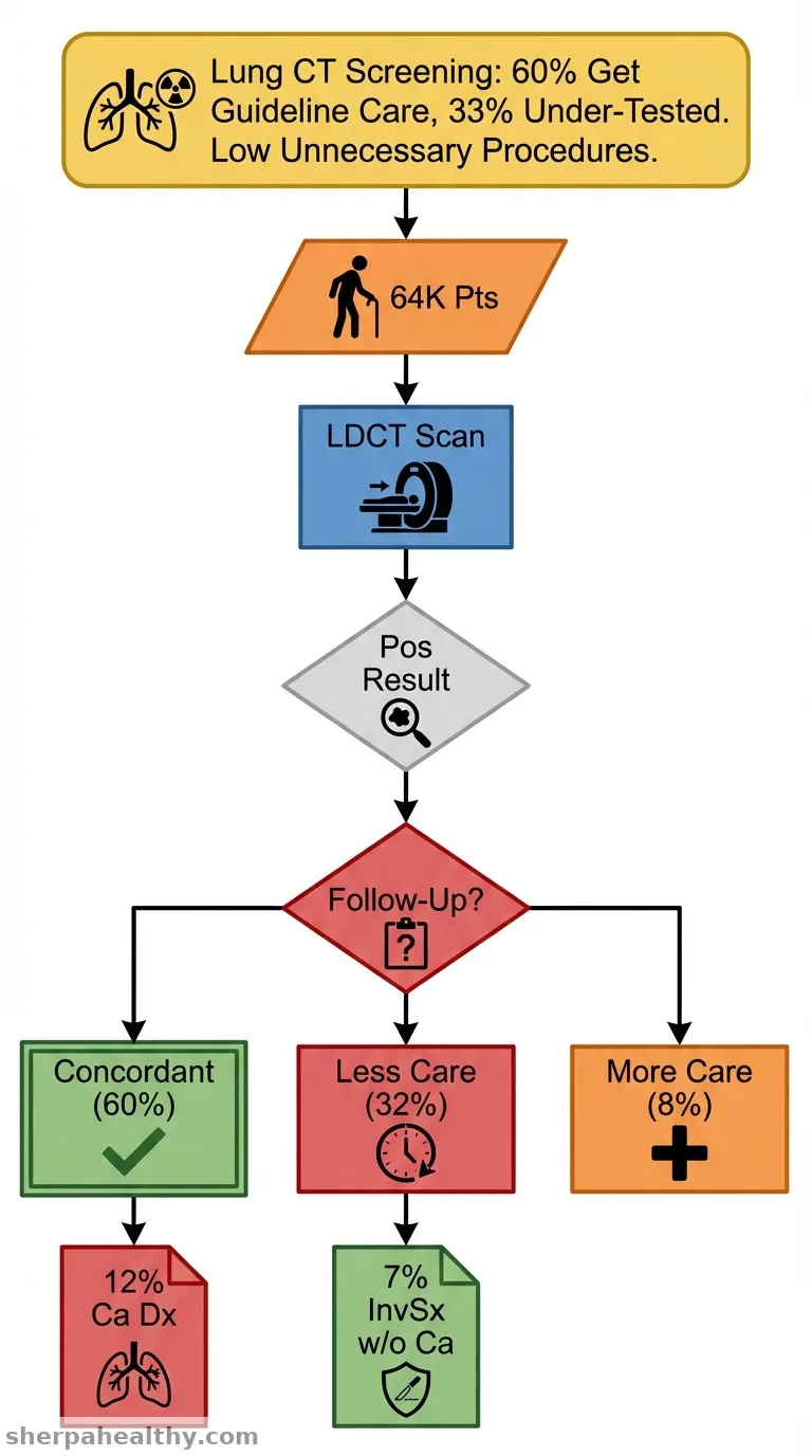 Diagnostic Follow-up of Positive Results on Low-Dose Computed Tomography Screening in the Medicare Population.