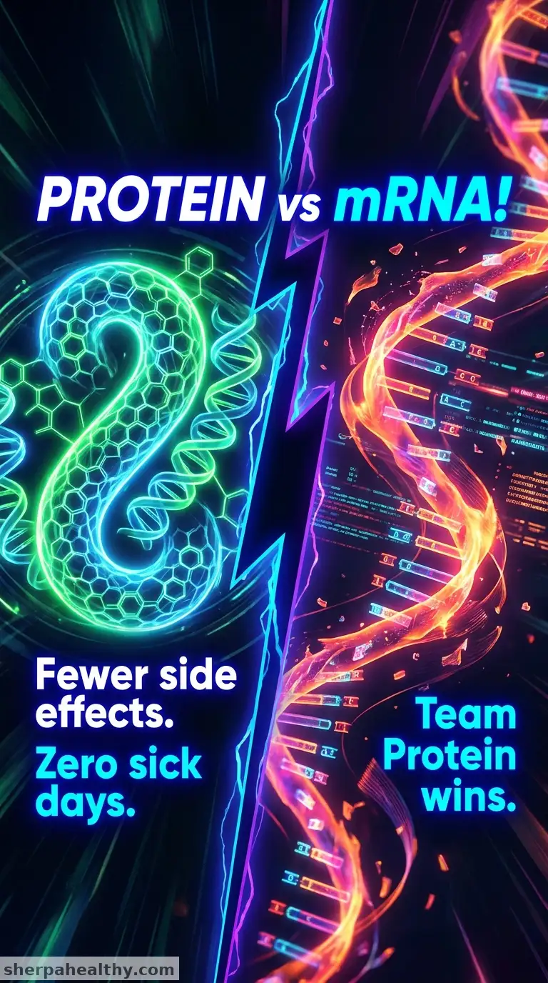 Protein-Based COVID-19 Vaccine Demonstrates Superior Tolerability to mRNA Comparator