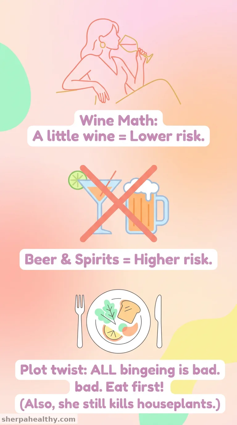 Beer, wine, spirits: Mortality risk varies by alcohol type