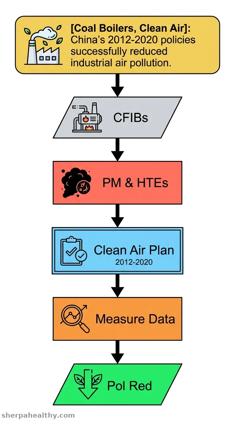 Enhancing the understanding of air pollutant emission reductions from coal-fired industrial boilers under the China's Clean Air Action Plans.