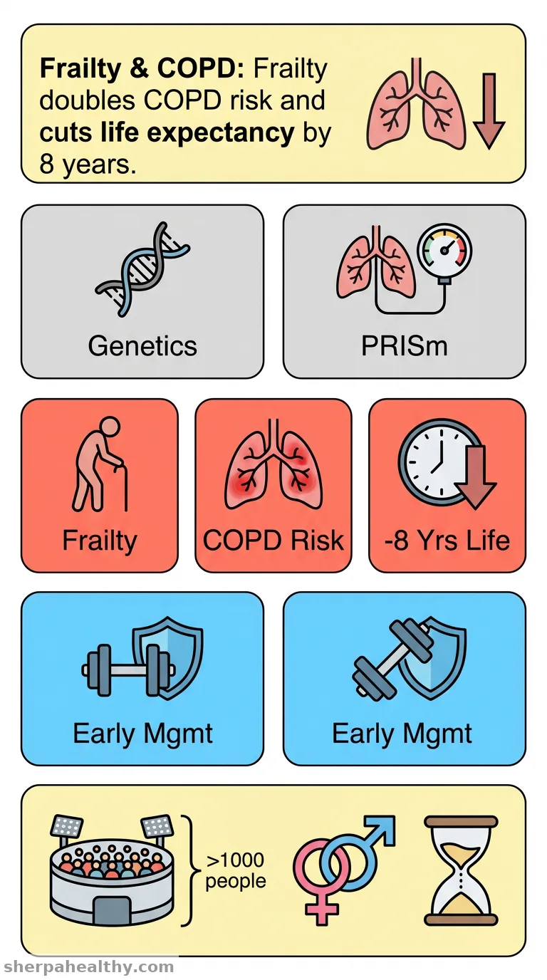 Association of Physical Frailty With Incidence and Life Expectancy of COPD: A Population-Based Cohort Study.
