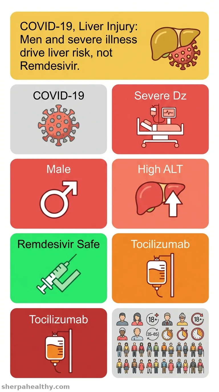 Risk Factors for Liver Injury and Their Association with Treatment in Hospitalized Patients with COVID-19.