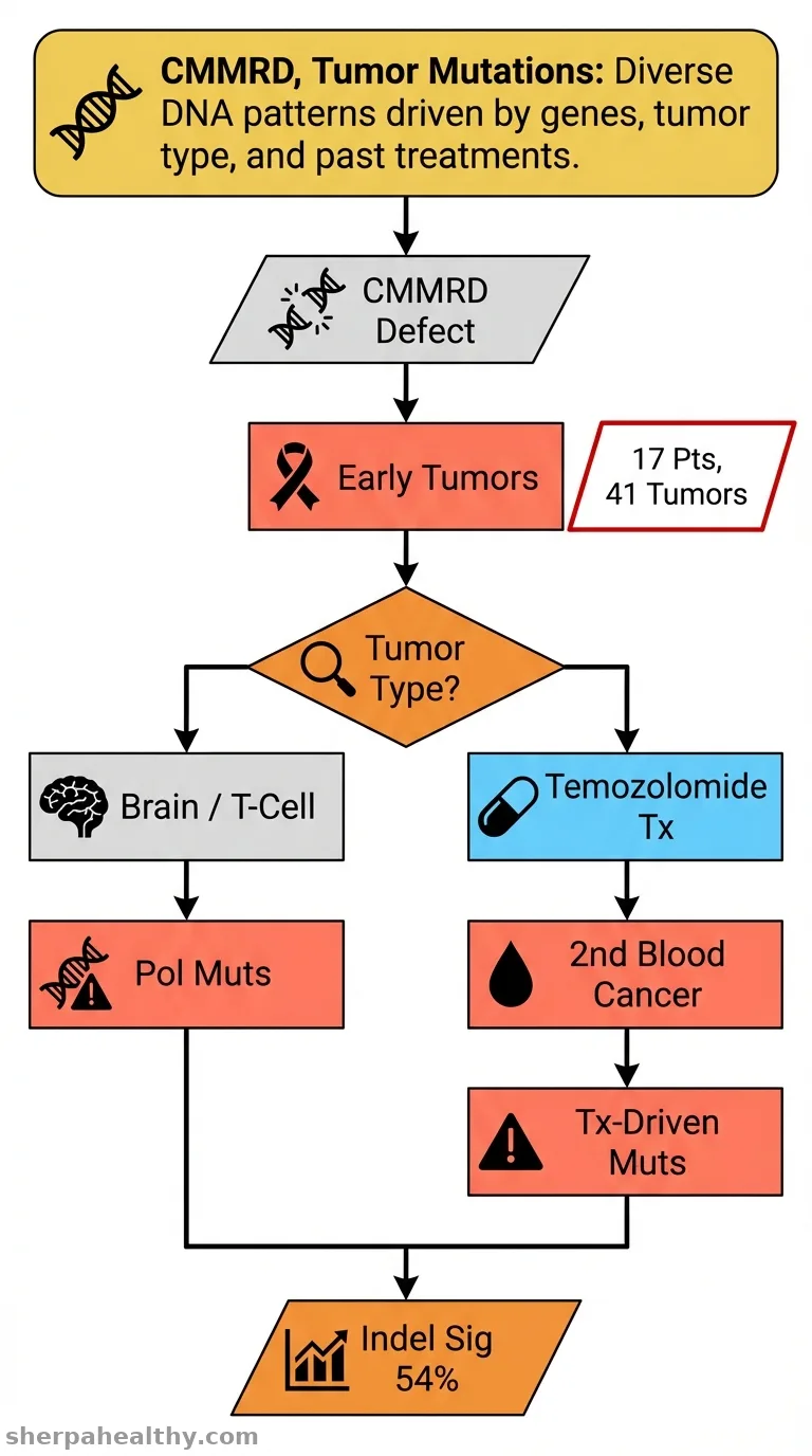 Unraveling mutagenic processes influencing the tumor mutational patterns of individuals with constitutional mismatch repair deficiency.