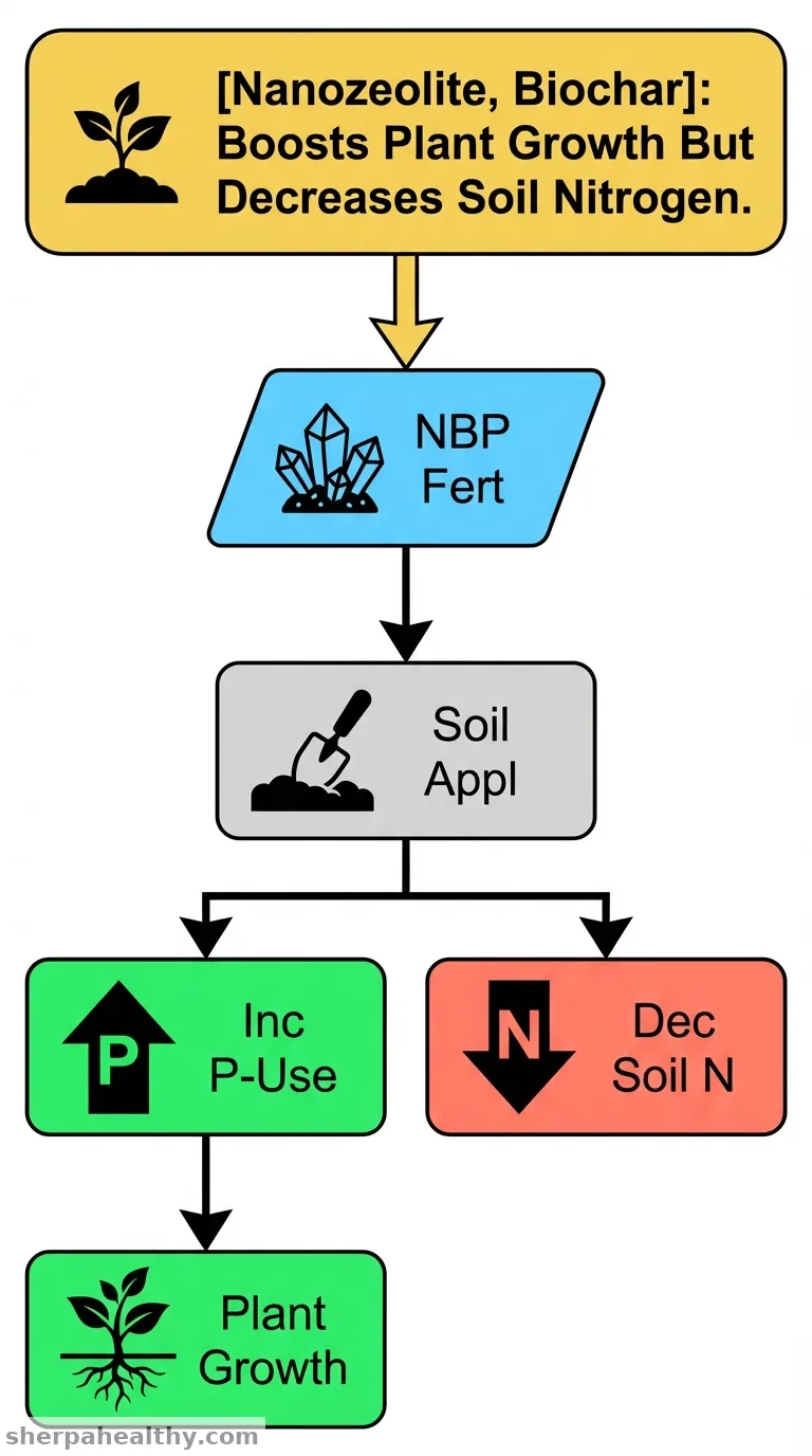 Nanozeolite-coupled biochar-based phosphorus fertilizer decreases soil N