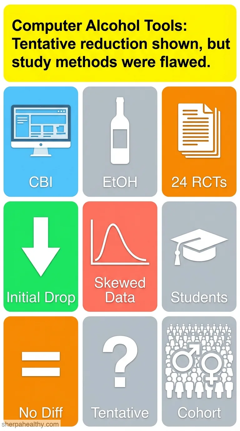 Can stand-alone computer-based interventions reduce alcohol consumption? A systematic review.