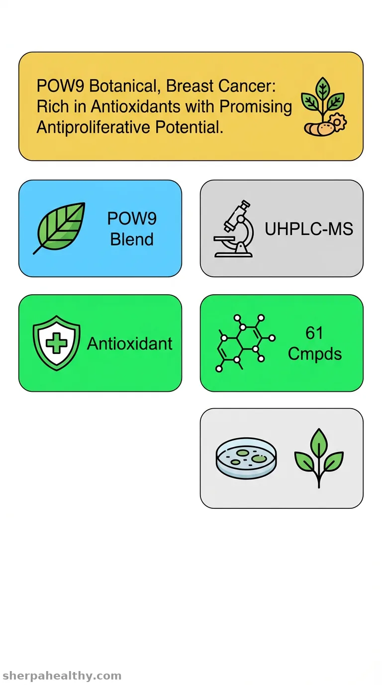 UHPLC-QTOF-MS Profiling of Chemical Constituents in POW9