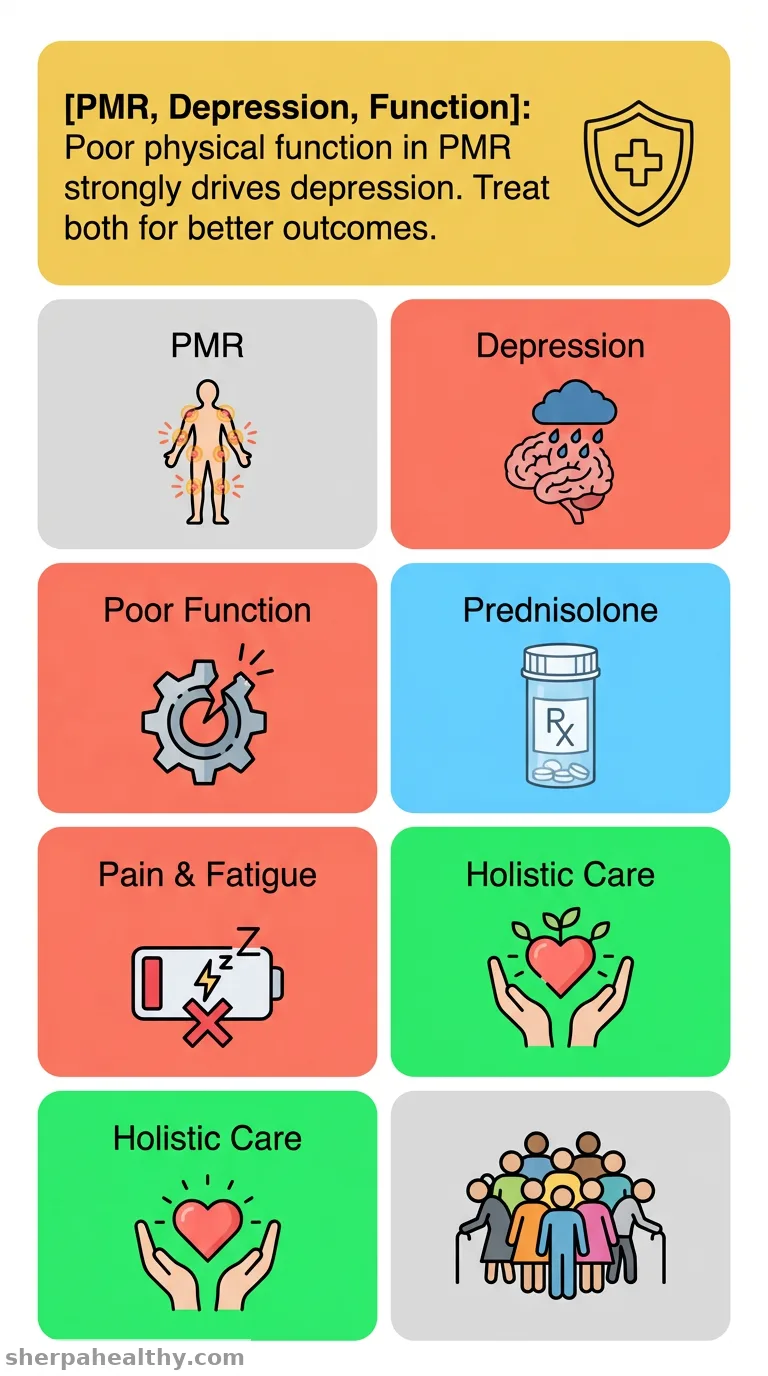 Higher Rates of Depression in Polymyalgia Rheumatica Are Strongly Associated With Poor Physical Function.