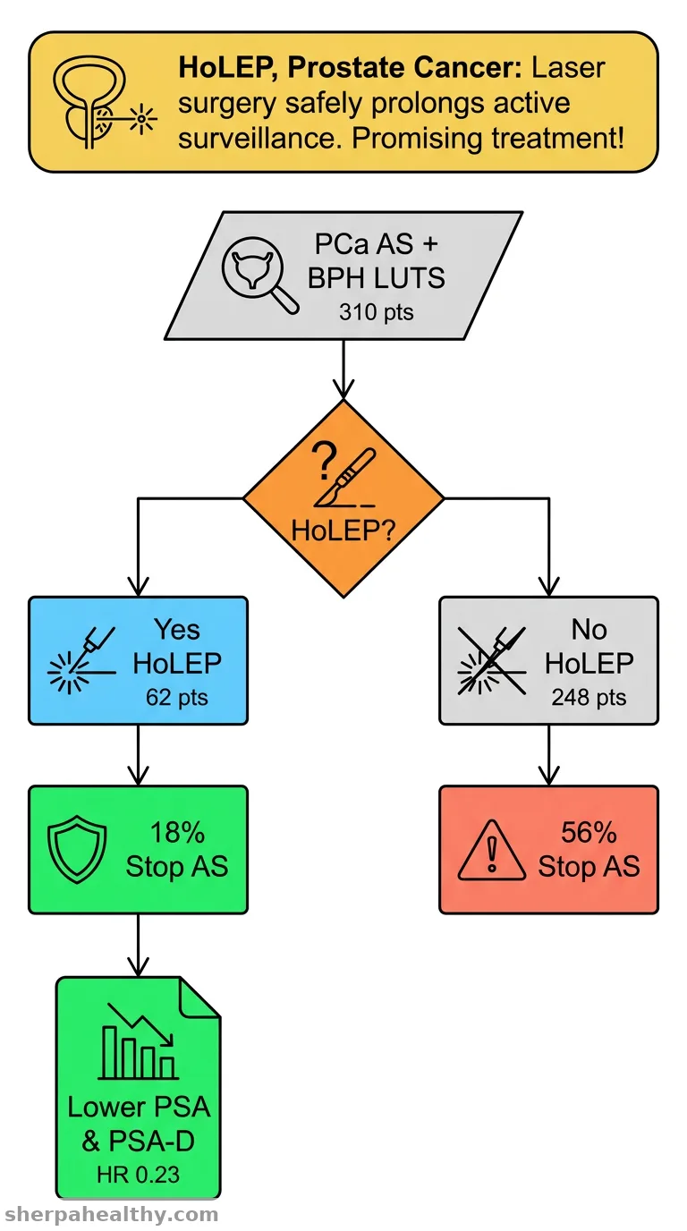 Impact of Holmium Laser Enucleation of the Prostate on Active Surveillance for Prostate Cancer in Patients With Lower Urinary Tract Symptoms.