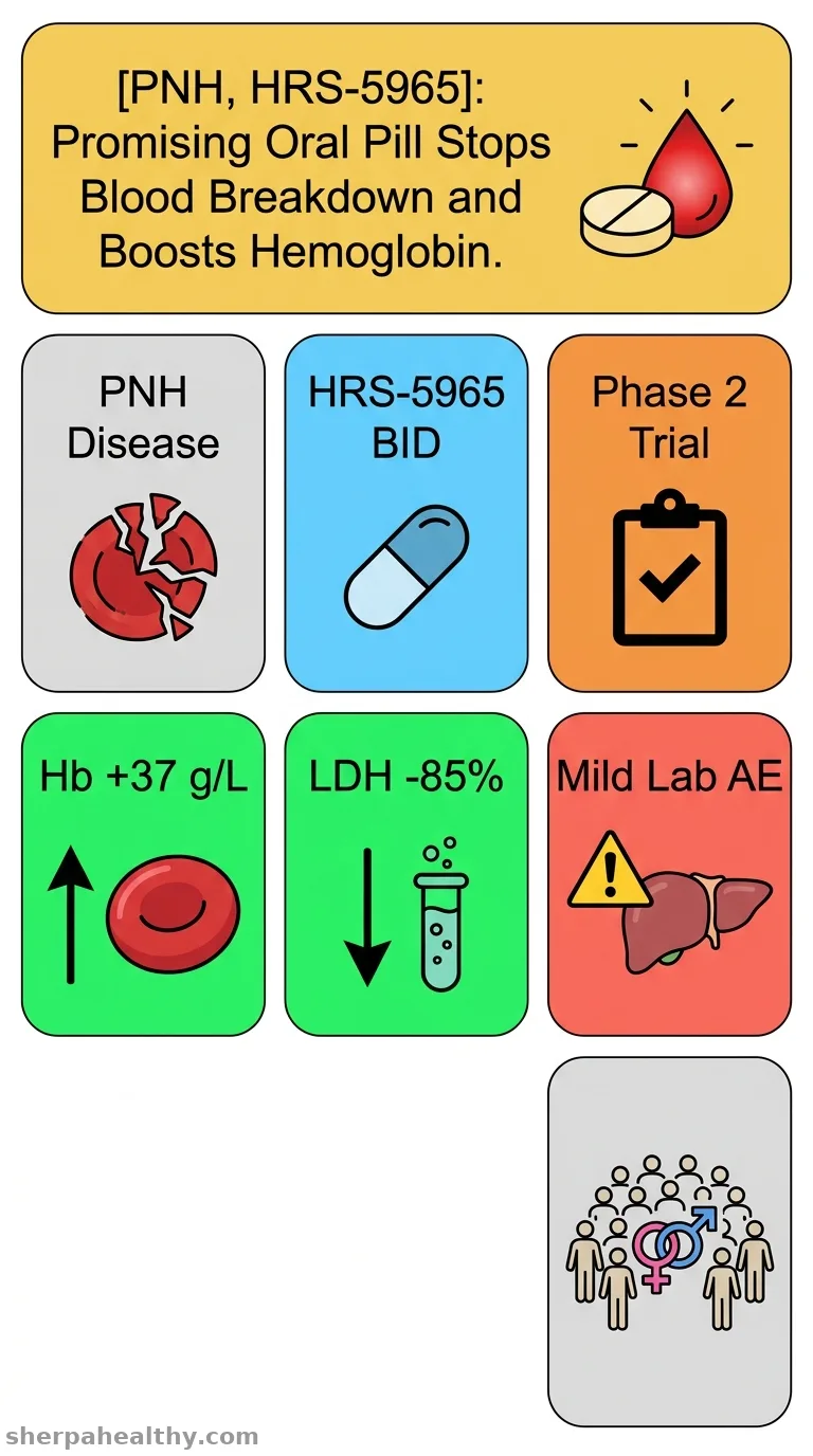Efficacy and safety of HRS-5965 monotherapy in complement inhibitor-naïve patients with paroxysmal nocturnal haemoglobinuria.
