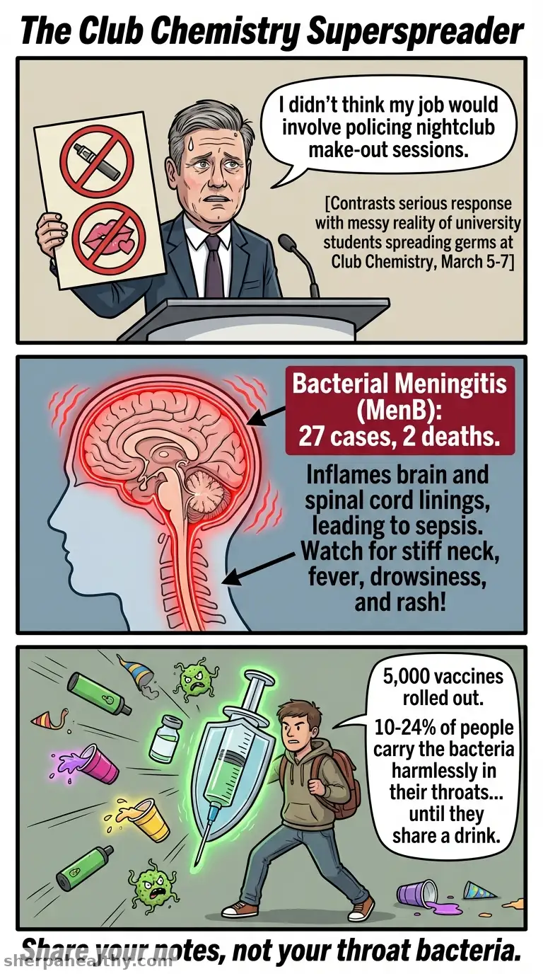 'Unprecedented' Meningitis Outbreak in UK Spreads to 27 Cases