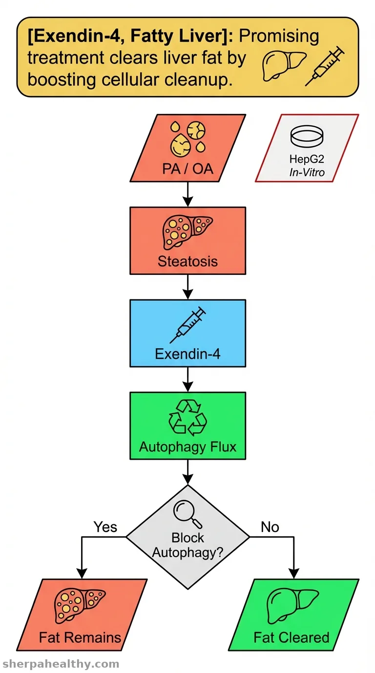 Exendin-4 Attenuates Hepatic Steatosis by Promoting the Autophagy-Lysosomal Pathway.