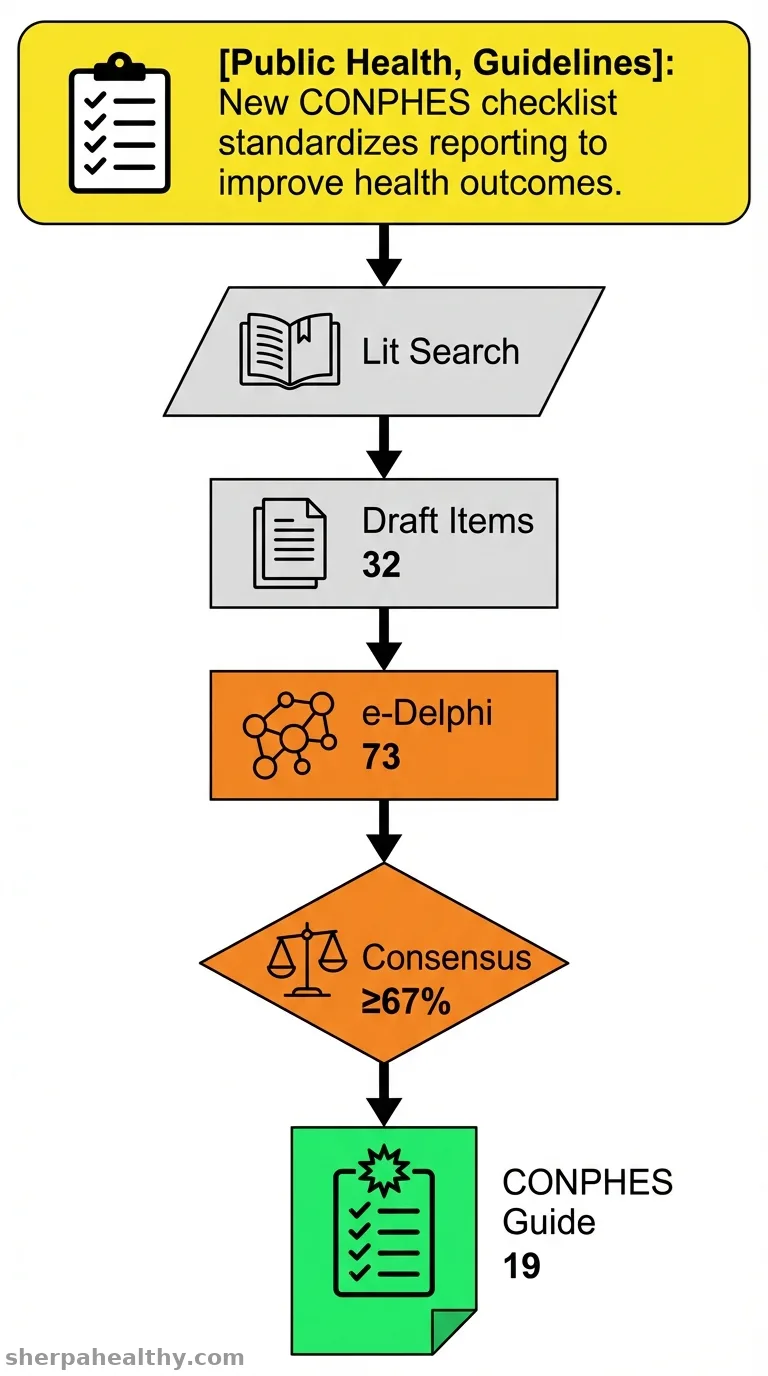 CONsensus-based Process evaluation reporting guideline for public HEalth intervention Studies (CONPHES) conducted alongside an effectiveness trial: an e-Delphi study.
