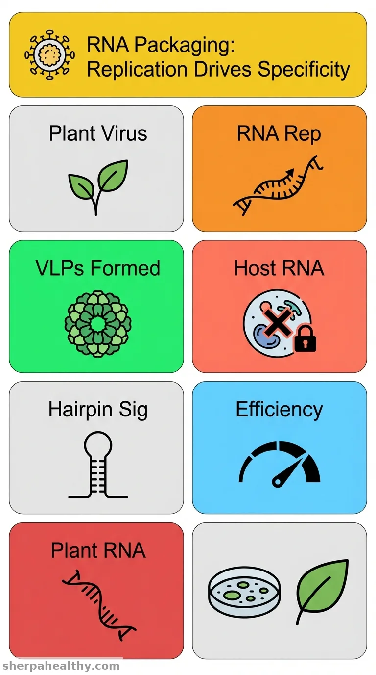 The Specificity of RNA Packaging in Isometric RNA Plant Viruses is Principally Determined by Replication.
