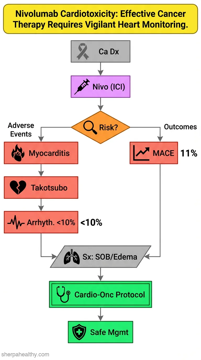 Cardiovascular Risk Profile of Nivolumab Anti-cancer Therapy: A Review of Current Literature.