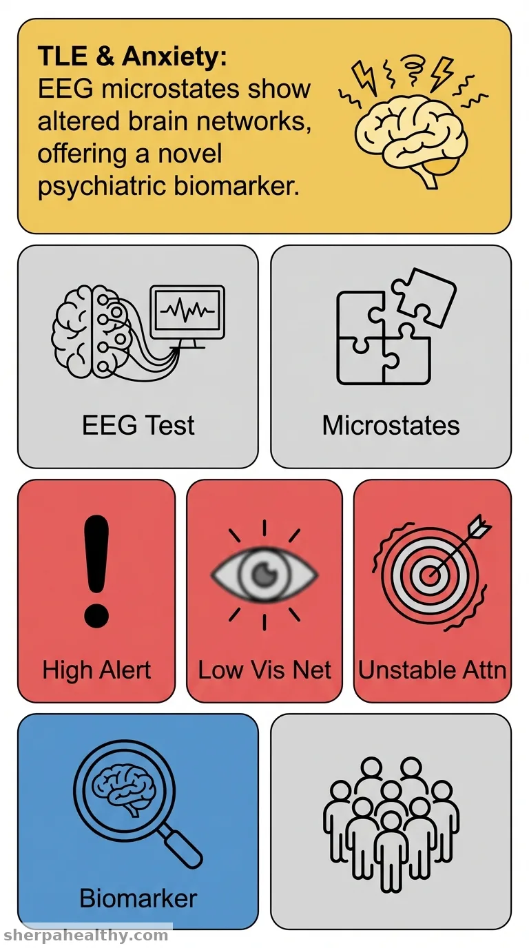 Electroencephalogram microstate analysis in temporal lobe epilepsy: A comparative study with and without anxiety.