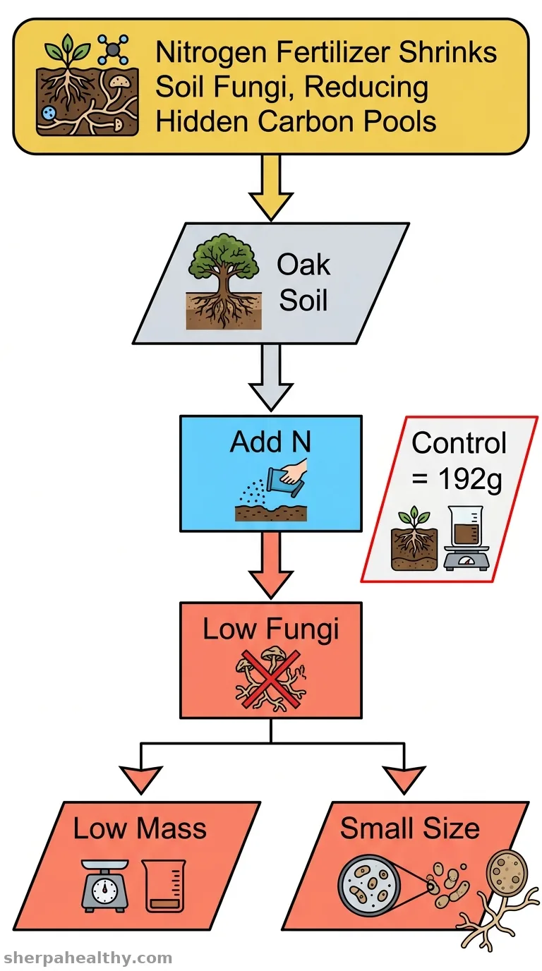 Nitrogen fertilization reduces the standing biomass, abundance, and size of Cenococcum sclerotia: a ubiquitous but rarely quantified ectomycorrhizal soil carbon pool.