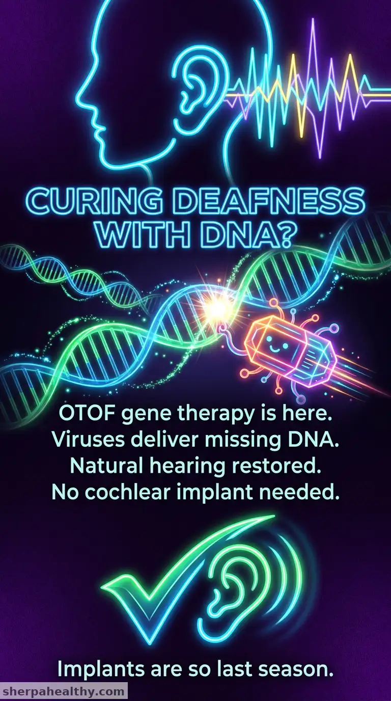 Otarmeni (lunsotogene parvec-cwha), a Gene Therapy for Sensorineural Hearing Loss
