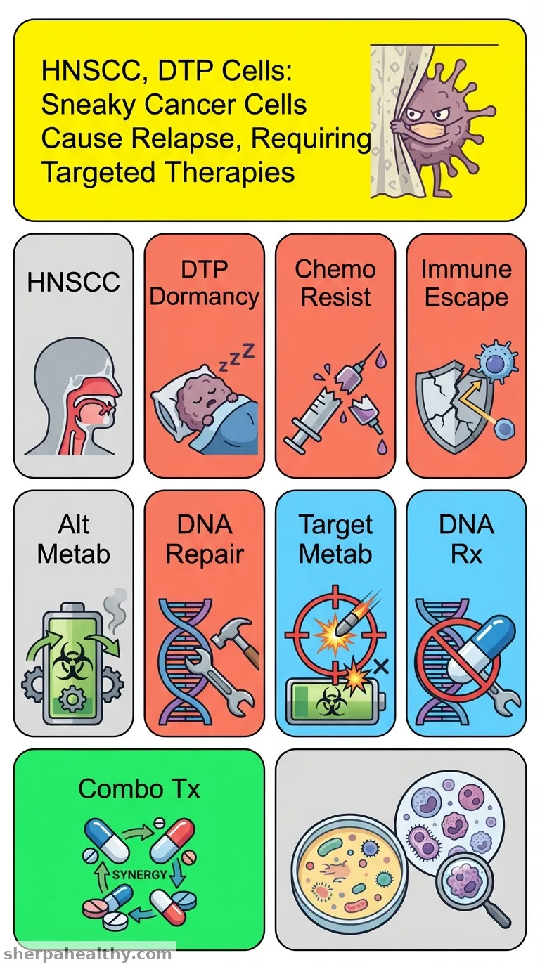 Drug-tolerant persister cells in head and neck squamous cell carcinoma: Molecular mechanisms and therapeutic opportunities.