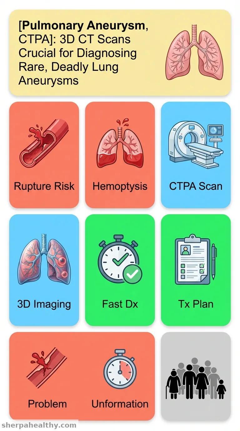 CT imaging of pulmonary artery aneurysms in the emergency department - What you need to know.