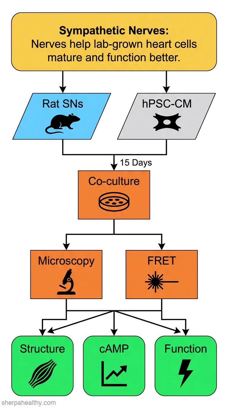 Sympathetic neurons can modify the intrinsic structural and functional properties of human pluripotent stem cell-derived cardiomyocytes.