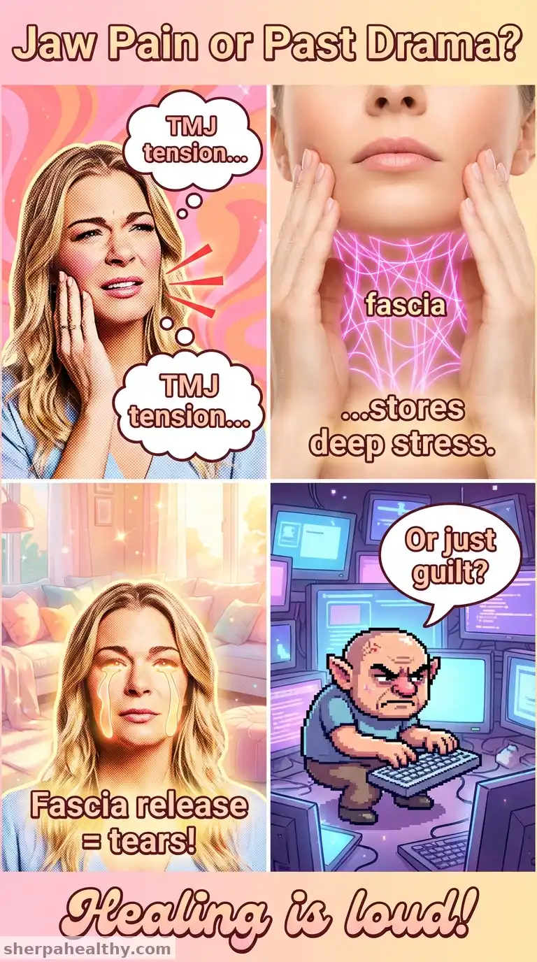 LeAnn Rimes Breaks Down in Tears During Intense Jaw Release Massage: Watch
